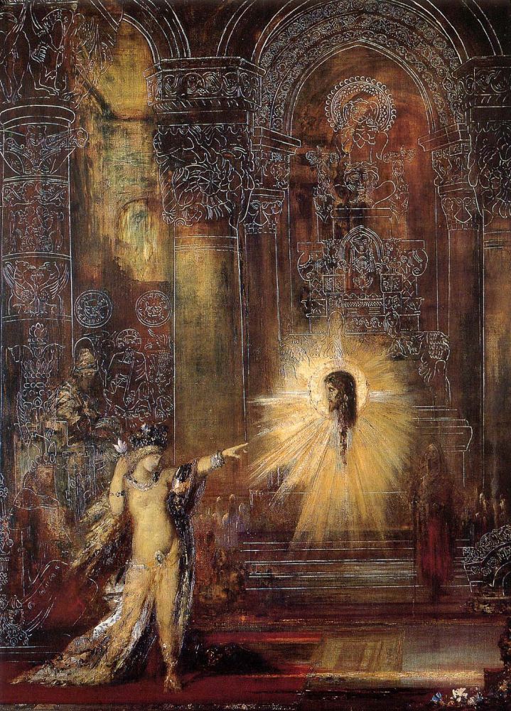 Simbolismo - L'apparizione si Gustave Moreau - 1874-76