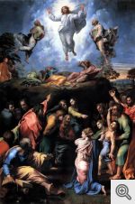 La Transfiguratione di Raffaello Sanzio.