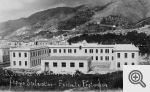 G. Bonfitto. L'edificio scolastico Balilla. Veduta posteriore.