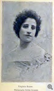 Da "Le théatre italien": Virginia Reiter