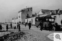 Foto di G. Bonfitto. Antica veduta di Borgo Celano, fondato come 'Villaggio San Matteo' nel 1908.