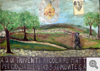 Tavoletta votiva n. 368 del 1956 - Incidente di caccia