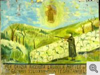 Tavoletta votiva n. 17 del 1940 - Incidente di caccia