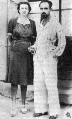 Ernest Rossi con la moglie Ada - L'Astrolabio n. 8 del 1967.