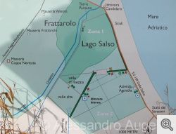 Immagini dell'Oasi del Lago Salso nel comune di Manfredonia