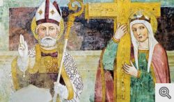 San Patrizio, protettore dell'Irlanda.