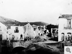 S. Marco in Lamis. Vecchia veduta dei due ponti che attraversavano il torrente Iana.