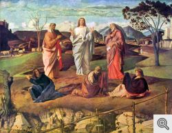 Giovanni Bellini: La Trasfigurazione di Cristo
