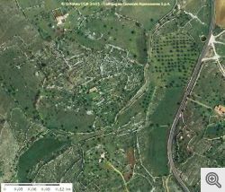 Veduta dal satellite