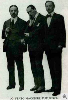 Futurista: Carrà, Boccioni e Russolo nel 1915