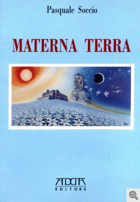 La copertina di 'Materna terra' con una illustrazione di Filippo Pirro