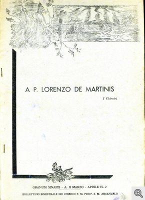 La copertina ciclostilata di Granum Sinapis del 1945