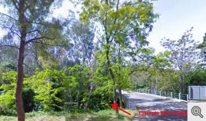 Il torrente Iano si vede dal ponticello che porta al convento di Stignano.