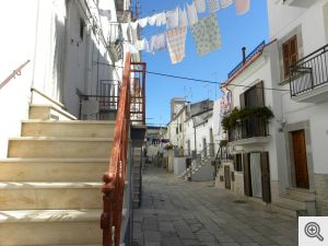 S. Marco in Lamis. Una immagine recente del rione 'La Padula'