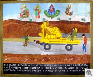 Tavoletta votiva n. 400 di Salvatore Tomaiuolo