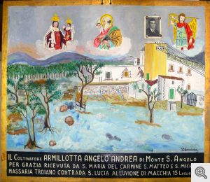 Tavoletta votiva n. 295 - L'alluvione del 1972