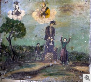 Tavoletta votiva n. 387 - Costumi dell'epoca