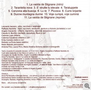 Seconda copertina dal CD 1 del 2007