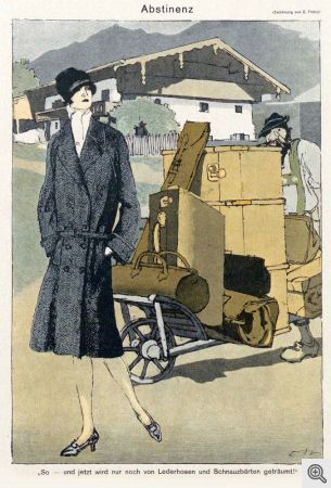 Simplicissimus del 1928 - Astinenza.