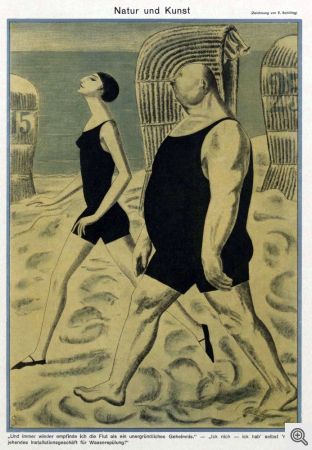 Simplicissimus del 1928 - Natuira e arte.