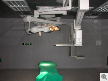 La nuova (mai inaugurata) sala operatoria