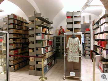 Biblioteca del convento di s. Matteo a S. Marco in Lamis - Foto del 2000