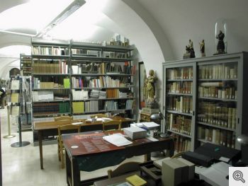 Biblioteca del convento di s. Matteo a S. Marco in Lamis - Foto del 2000
