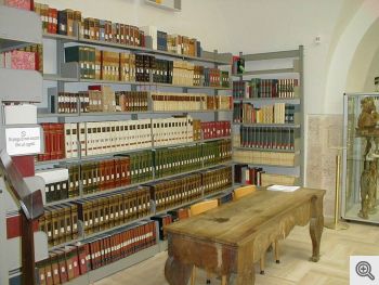 Biblioteca del convento di s. Matteo a S. Marco in Lamis - Foto del 2001