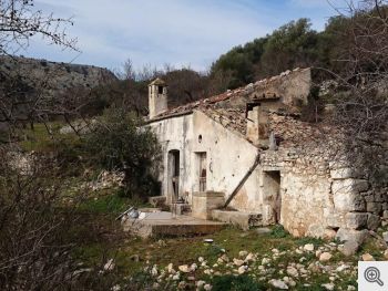 San Marco in Lamis. Antiche abitazioni nella Valle di Vituro.