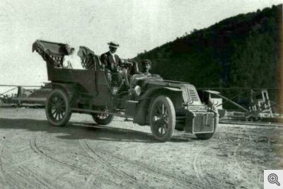 Filippo Marinetti nel 1910.