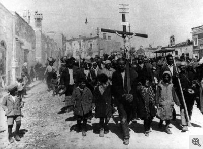Da Bertaux. Pellegrini a Monte Sant'Angelo.