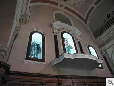 S. Marco in Lamis. Sopra l'altare maggiore della Chiesa di Santa Chiara.