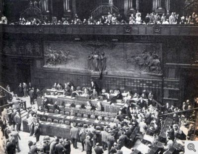 La Camera dei deputati nel 1970 - Da L'Astrolabio.