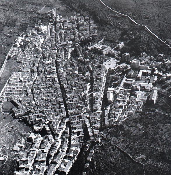 San Marco in Lamis - Veduta aerea del 1972